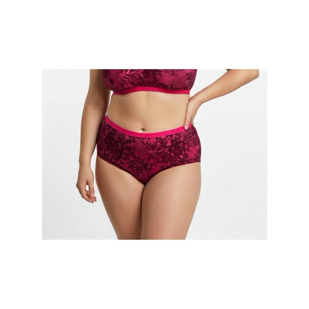 Lane Bryant Cacique Cotton High Leg Brief Panty 18/20